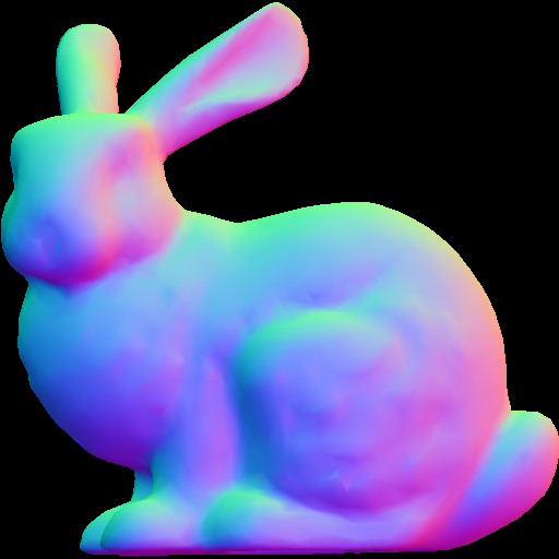 Task 6: Bunny with normal coloring